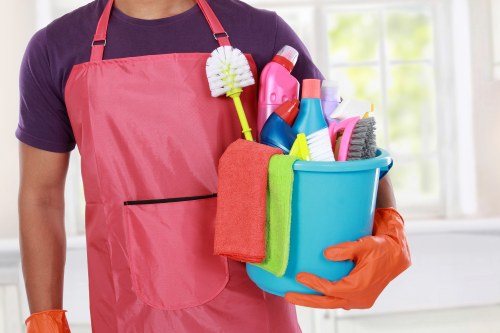 Deep cleaning service for a Putney home kitchen with detailed surface cleaning