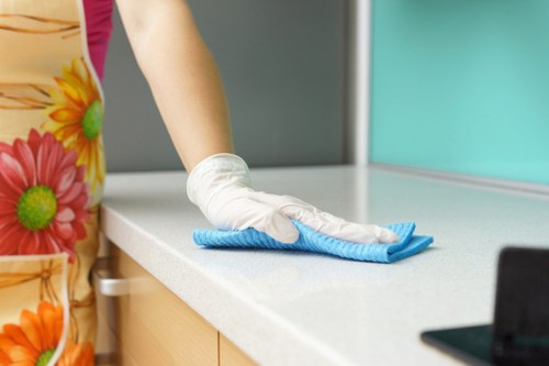 Local Putney cleaning team preparing for a deep clean in a residential property