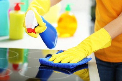 Putney end of tenancy cleaning team preparing a property for handover