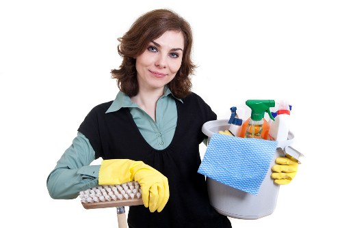 Charity donation and textile reuse example linked to local cleaning services